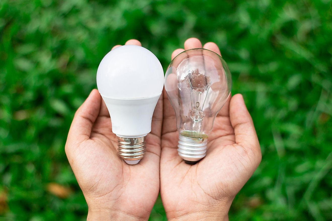 Instead of going for the incandescent or fluorescent light bulb, you can try using a LED light bulb.