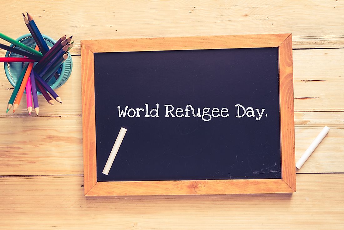 June 20th is set aside as "World Refugee Day". 