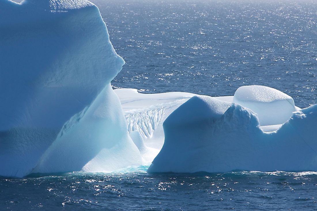 Antarctica is found in the South Frigid Zone. 