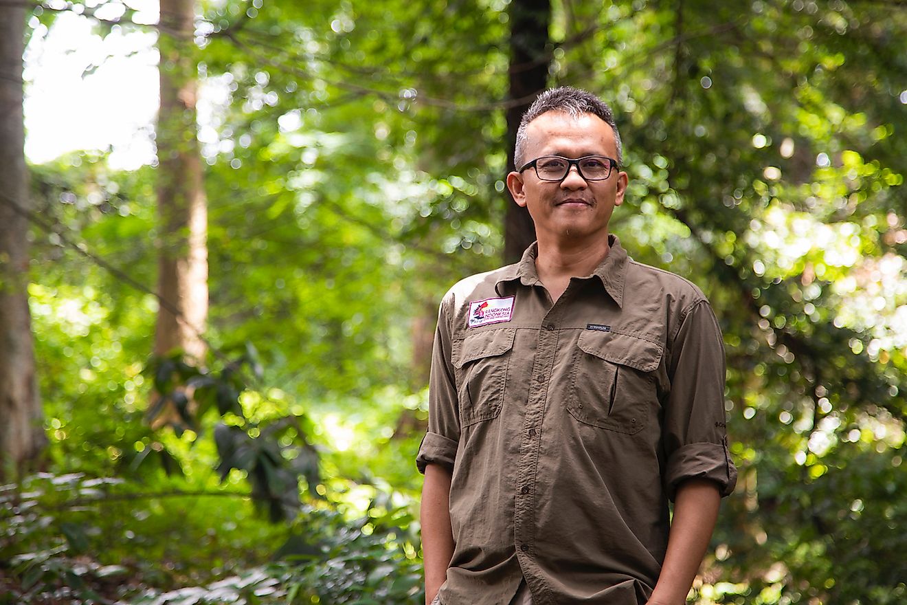 YokYok (Yoki) Hadiprakarsa, Indonesian wildlife conservationist, and 2020 Whitley Award Winner. Image credit: Aristyawan