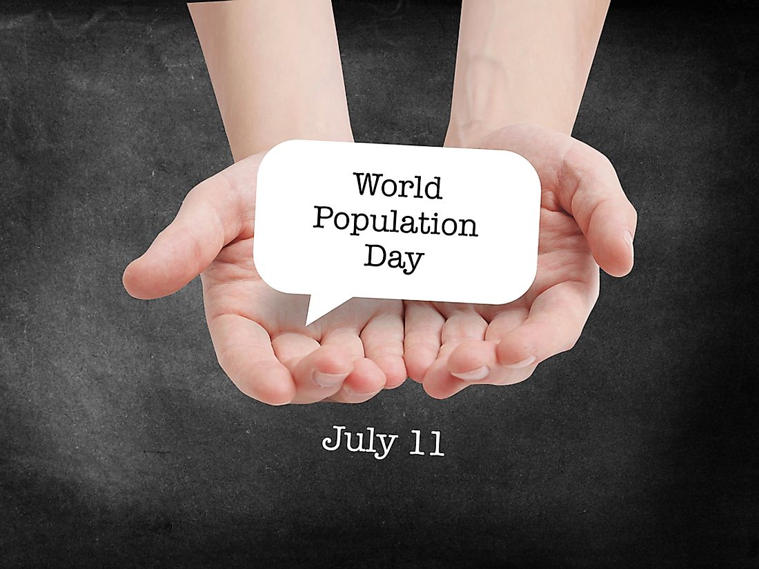World Population Day is celebrated on July 11th. 