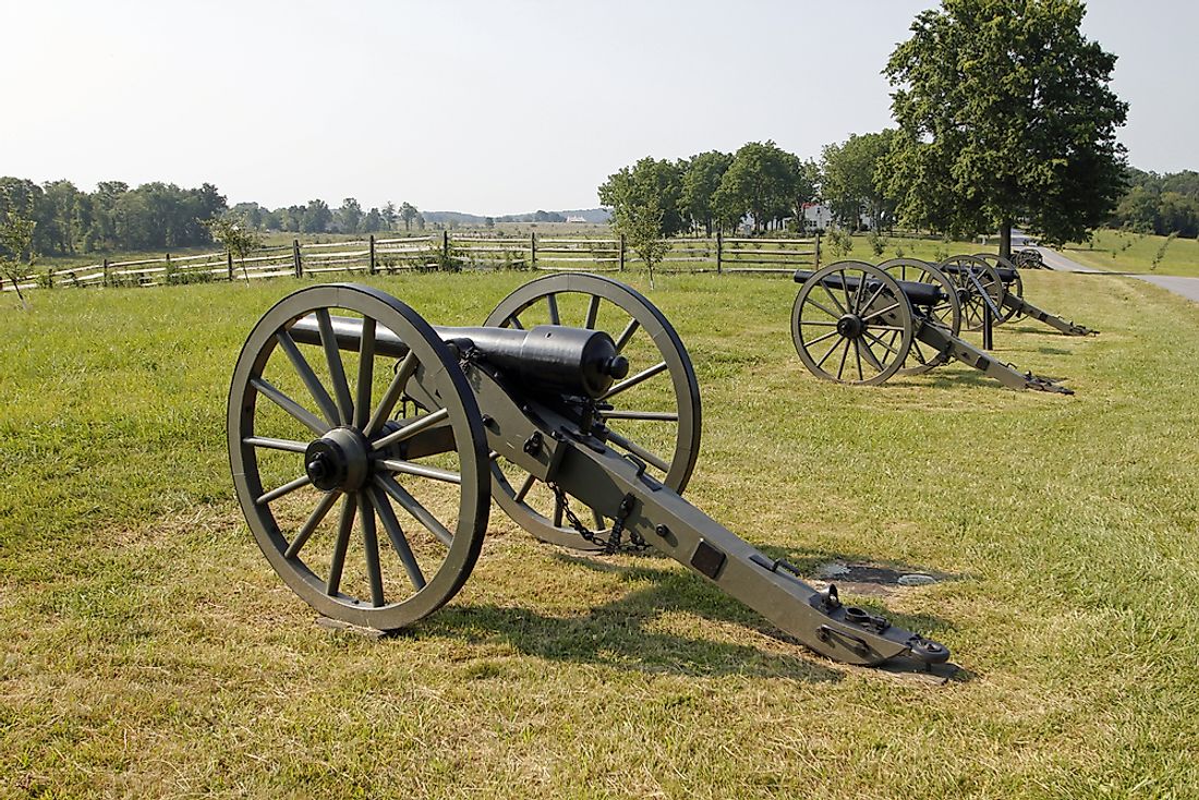 The U.S. Civil War was fought between the north (Union), and the south (Confederates). 