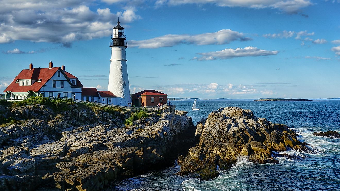 Built in 1791, today the the light and fog signals at Portland Head are maintained by the US Coast Guard, while the site is owned by the Town of Cape Elizabeth.