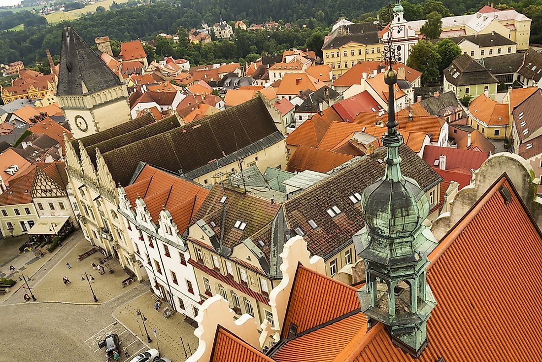 Tábor, a city that is located in the South Bohemian Region of the Czech Republic.