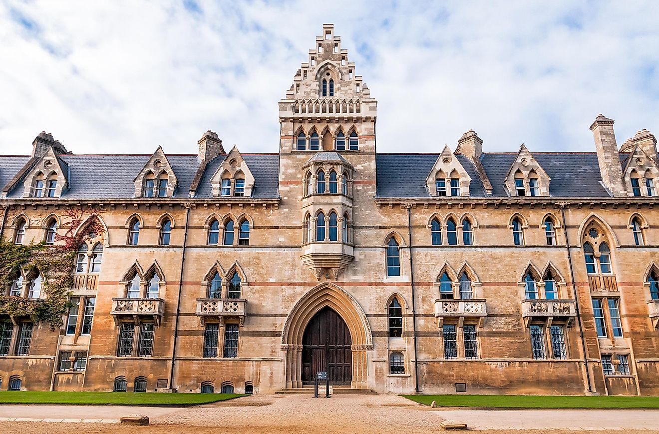 The Meadow Building of Oxford University.