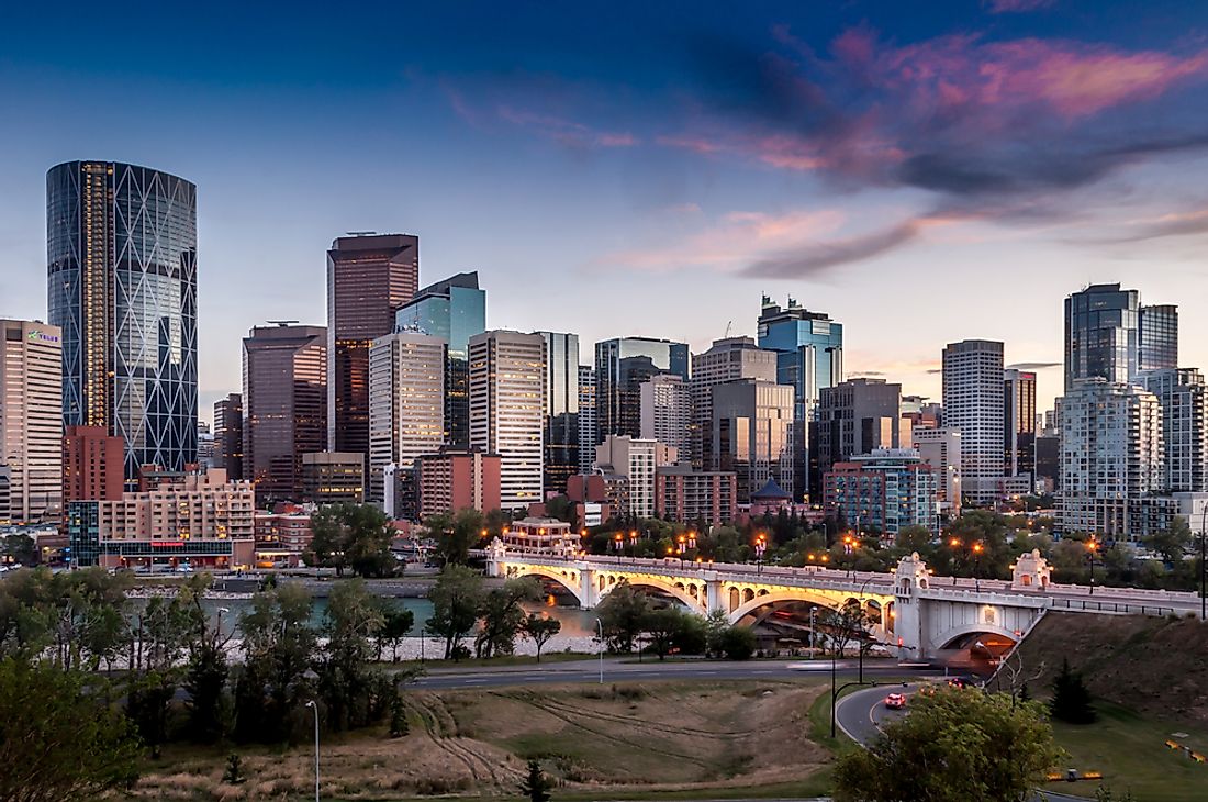 Due to the decline in value of the oil industry, the city of Calgary, Alberta, currently faces the highest rate of unemployment in Canada.