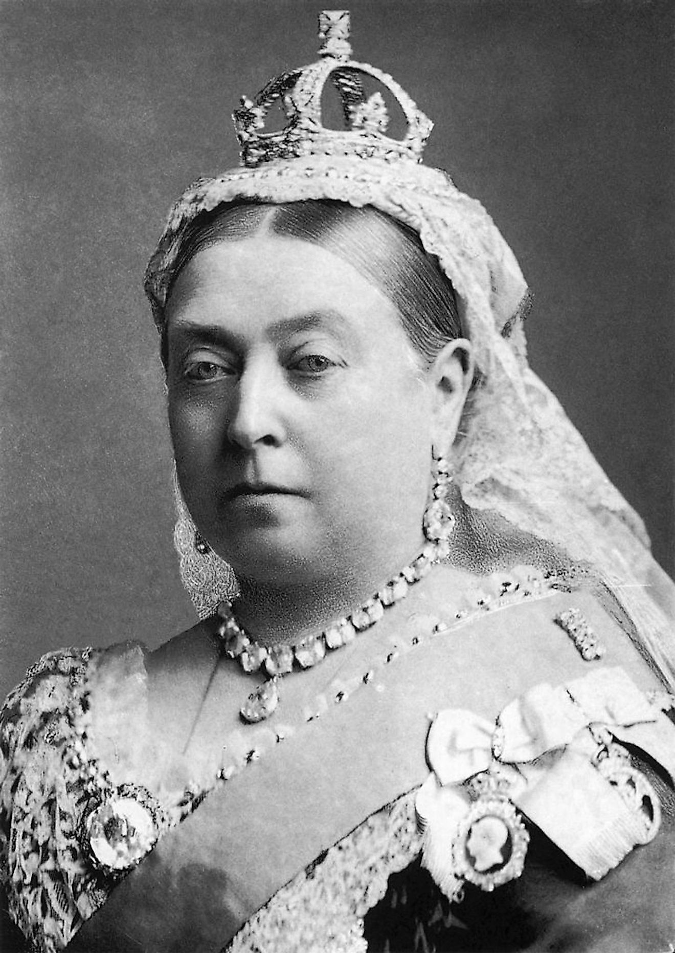 Photograph of Queen Victoria, 1882. Image credit: Alexander Bassano/Public domain