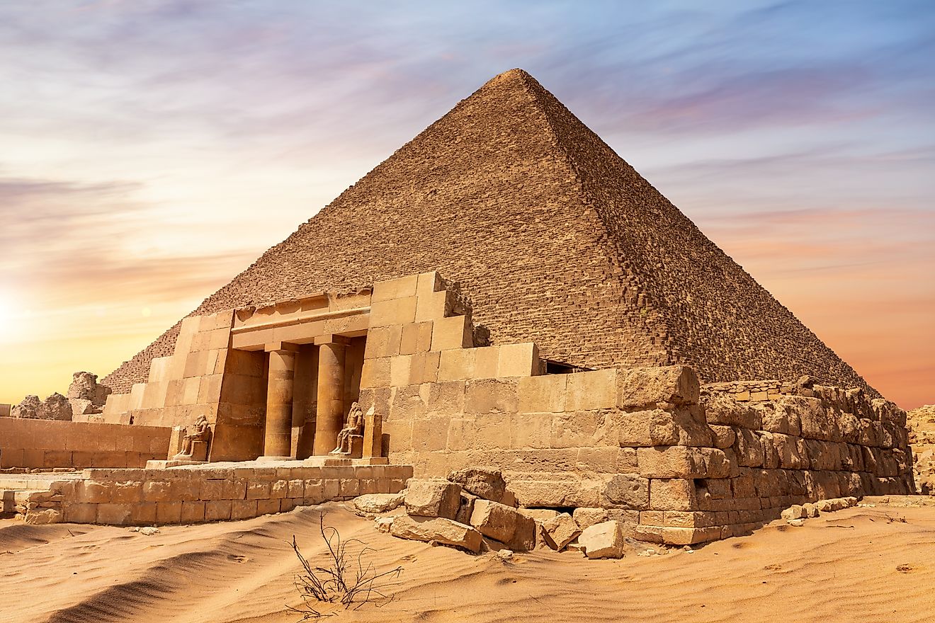Nobody today knows exactly how Ancient Egyptians managed to construct these pyramids