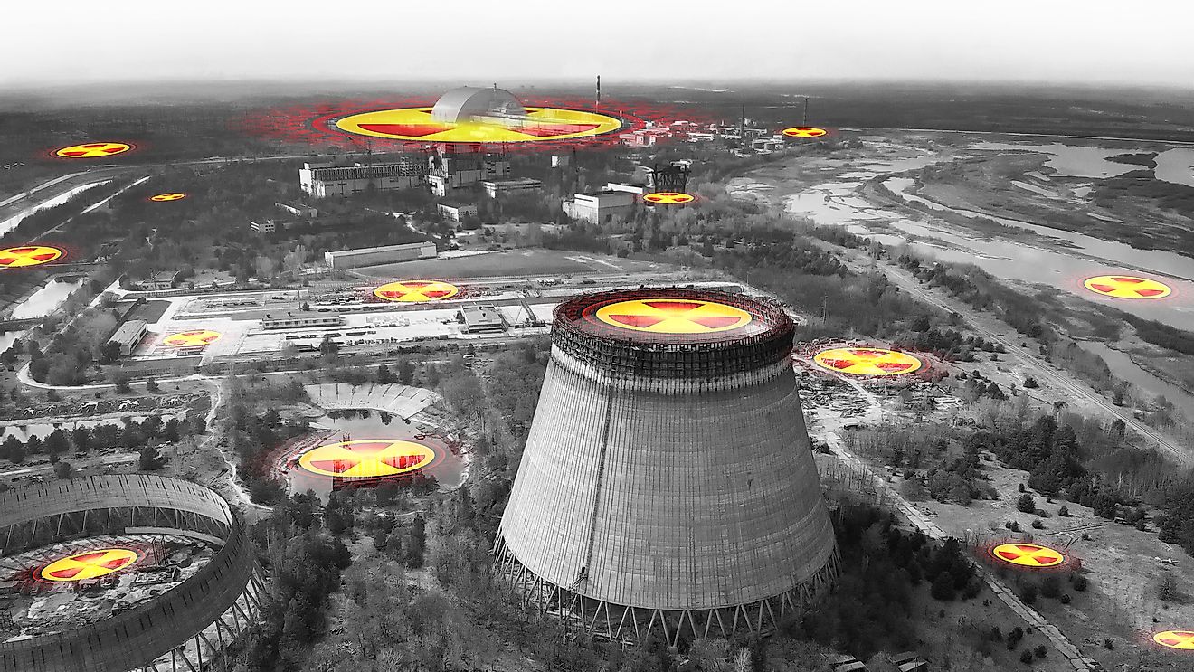 Chernobyl nuclear power plant.