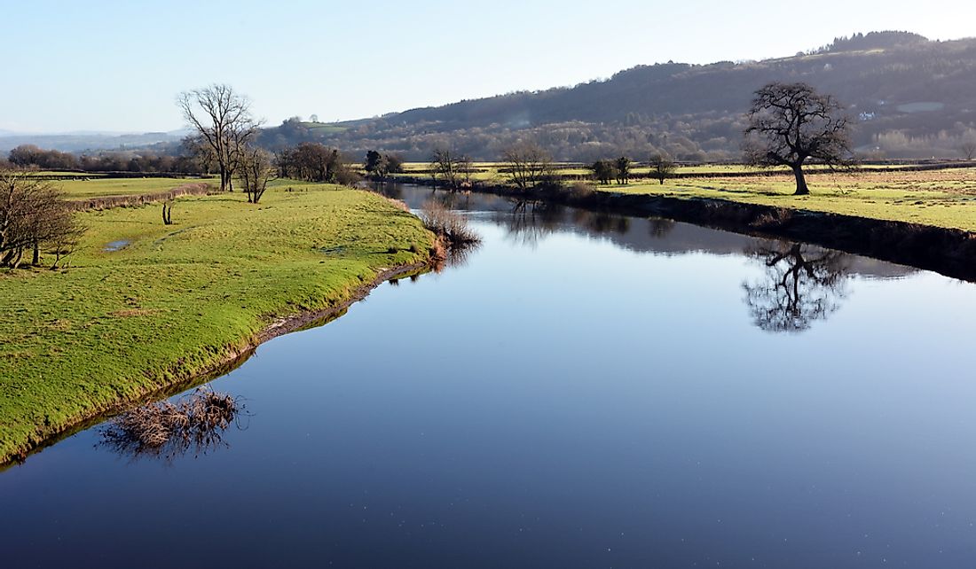 River Towy is the longest river flowing entirely within Wales.