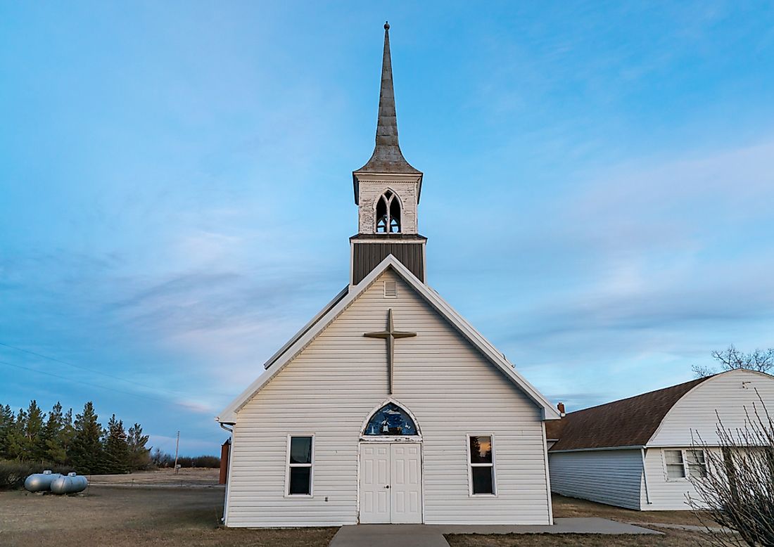 Christianity is widespread thought the state of Montana. Editorial credit: Silent O / Shutterstock.com
