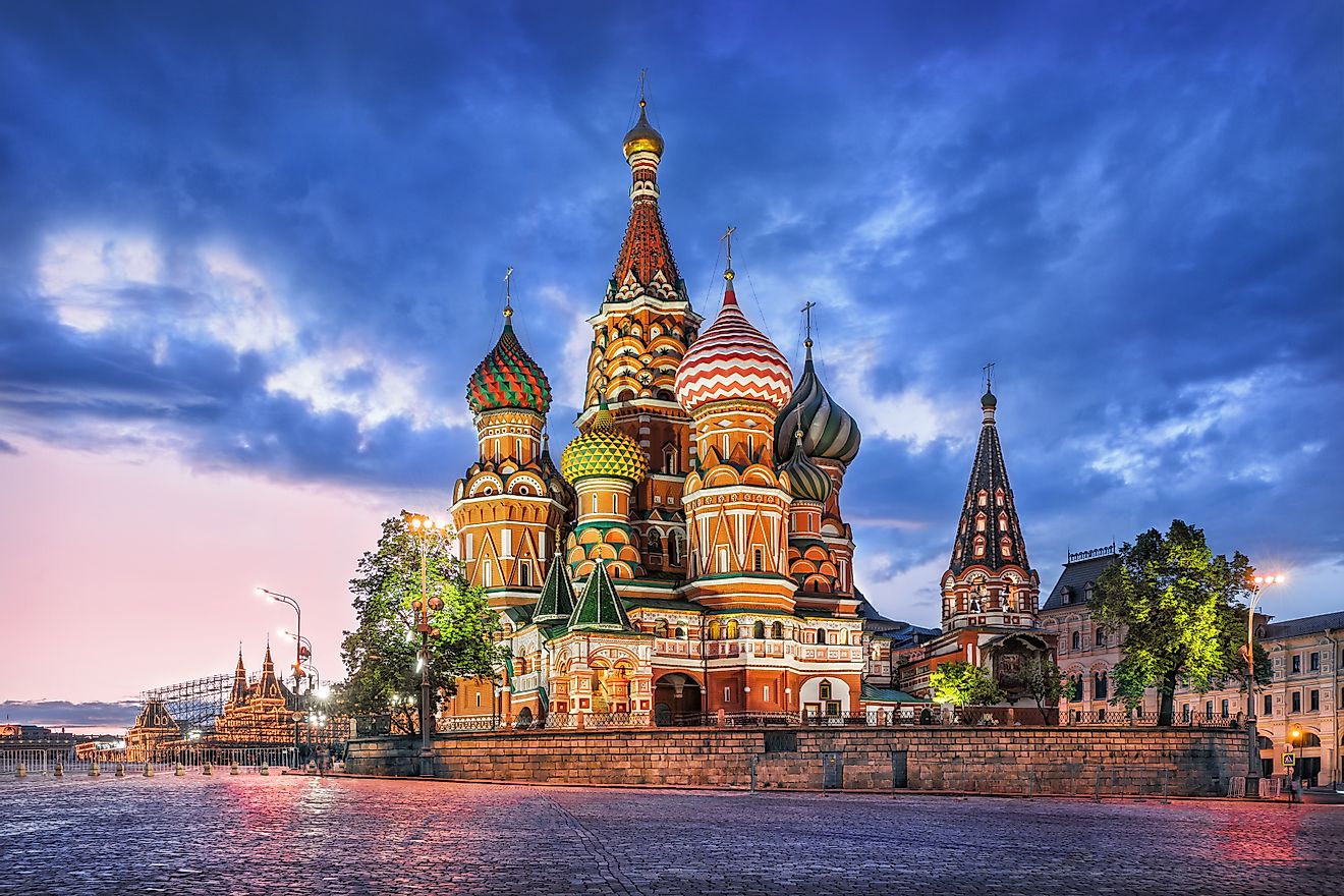 St. Basil's Cathedral, Moscow, Russia. Image credit: Baturina Yuliya/Shutterstock
