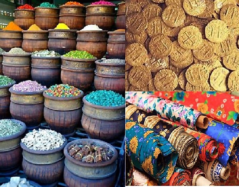 New World crops and precious metals and Far East silk and spices helped spur the Commercial Revolution in Europe.