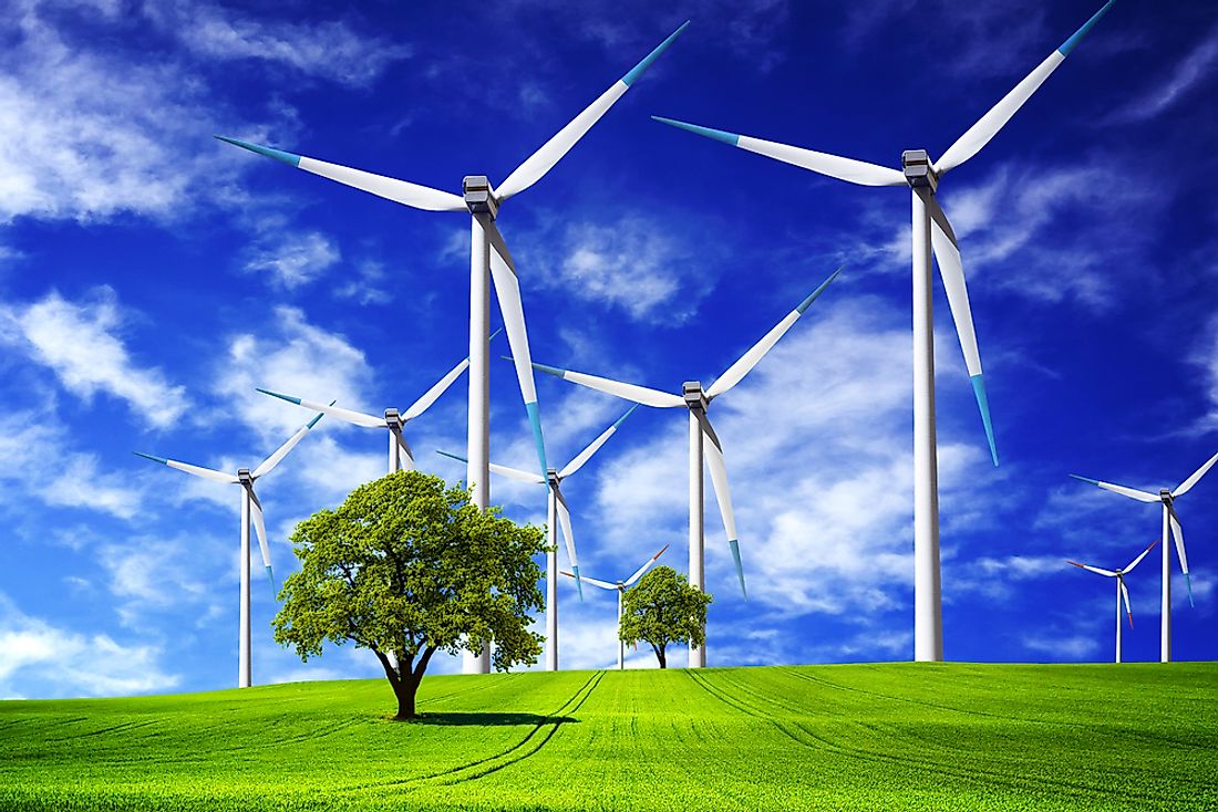 Improvements in wind energy could help replace fossil fuels, which are heavily polluting. 