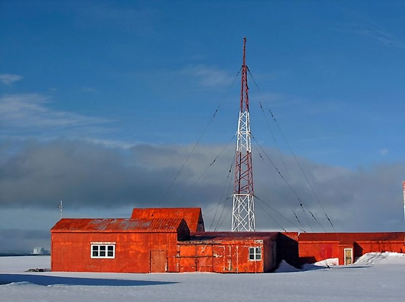 A research station operated by the country of Chile along the Antarctic coast.