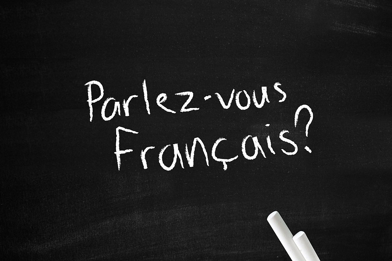 Africa makes up more than 70% of the world’s total French speaking population.