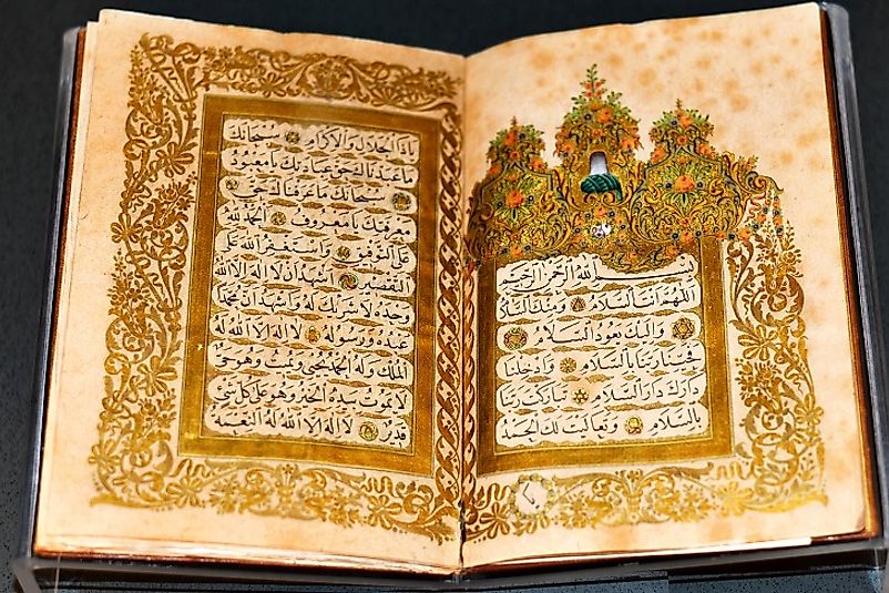 The Quran is the guiding text of Islamic Economics, notably condemning interest, greed, and gambling and praising charity.