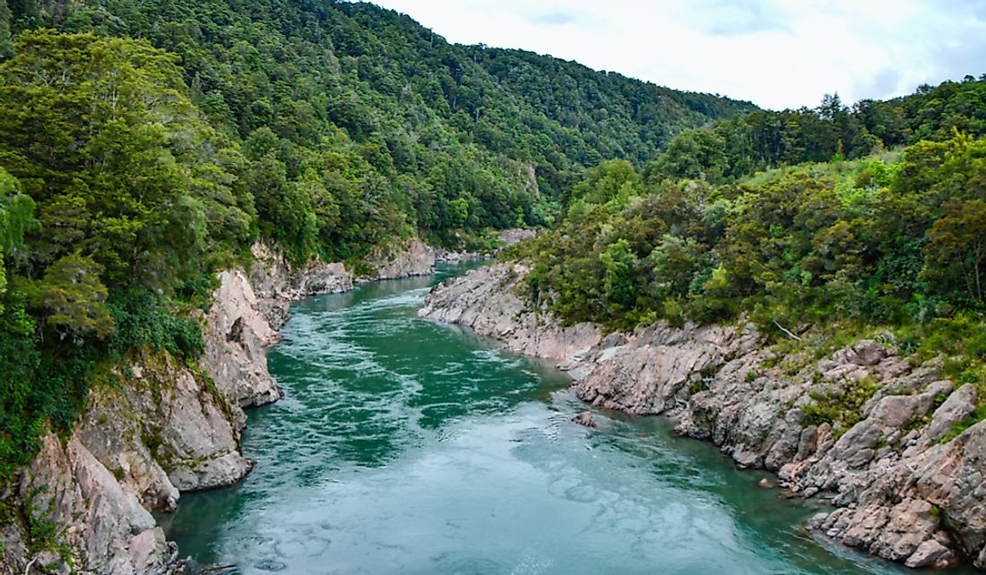 The Waikato River is spiritually significant to the local Māori population.