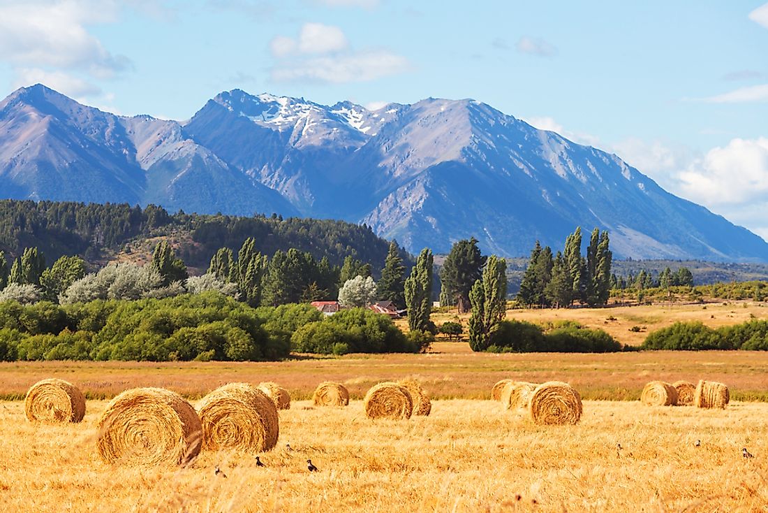 Argentina has vast agricultural resources. 