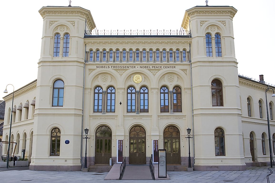 Nobel's legacy is remembered that the Nobel Peace Center in Oslo, Norway.