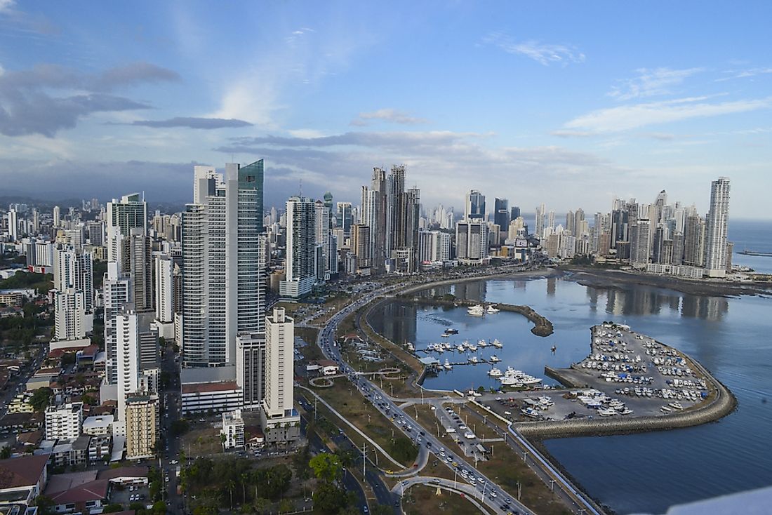 The capital of Panama, Panama City. 