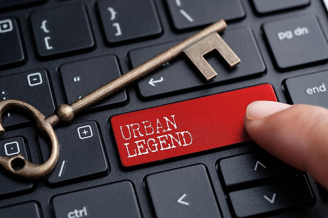 Although many urban legends are not based on anything real, these legends are tied to real events.