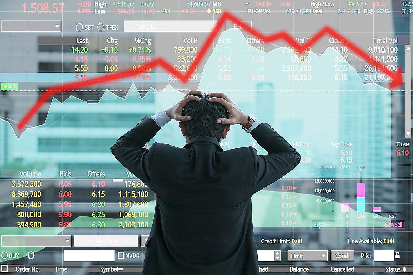 Stock market crashes can have highly detrimental effects on the economy.