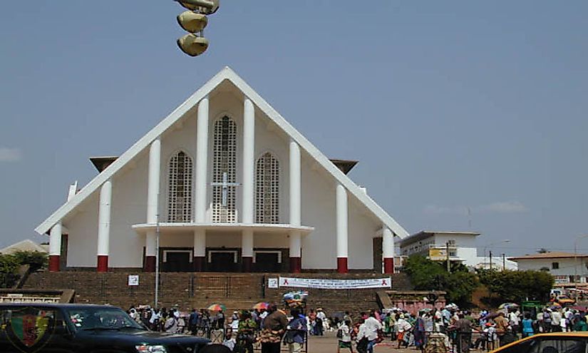 A cathedral in Cameroon.