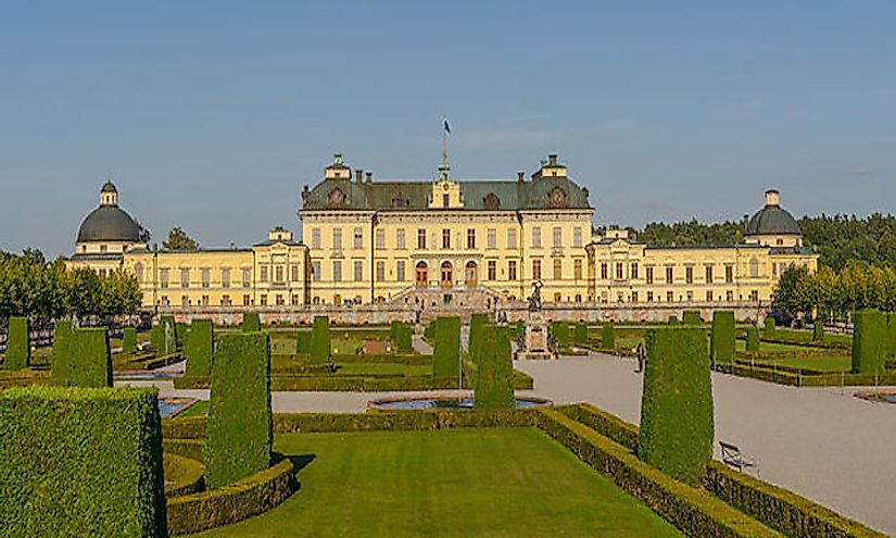 Drottningholm Palace, a UNESCO World Heritage Site in Sweden