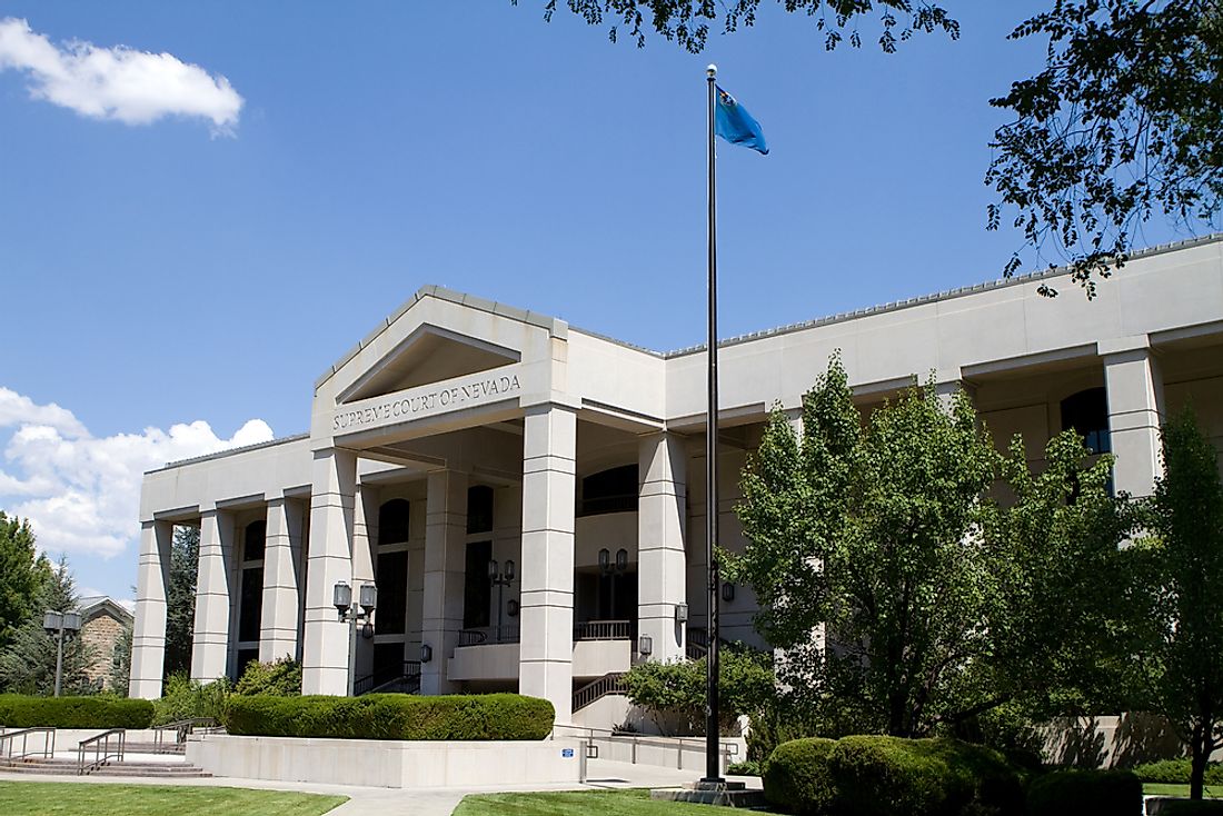The Supreme Court of Nevada in Carson City. 