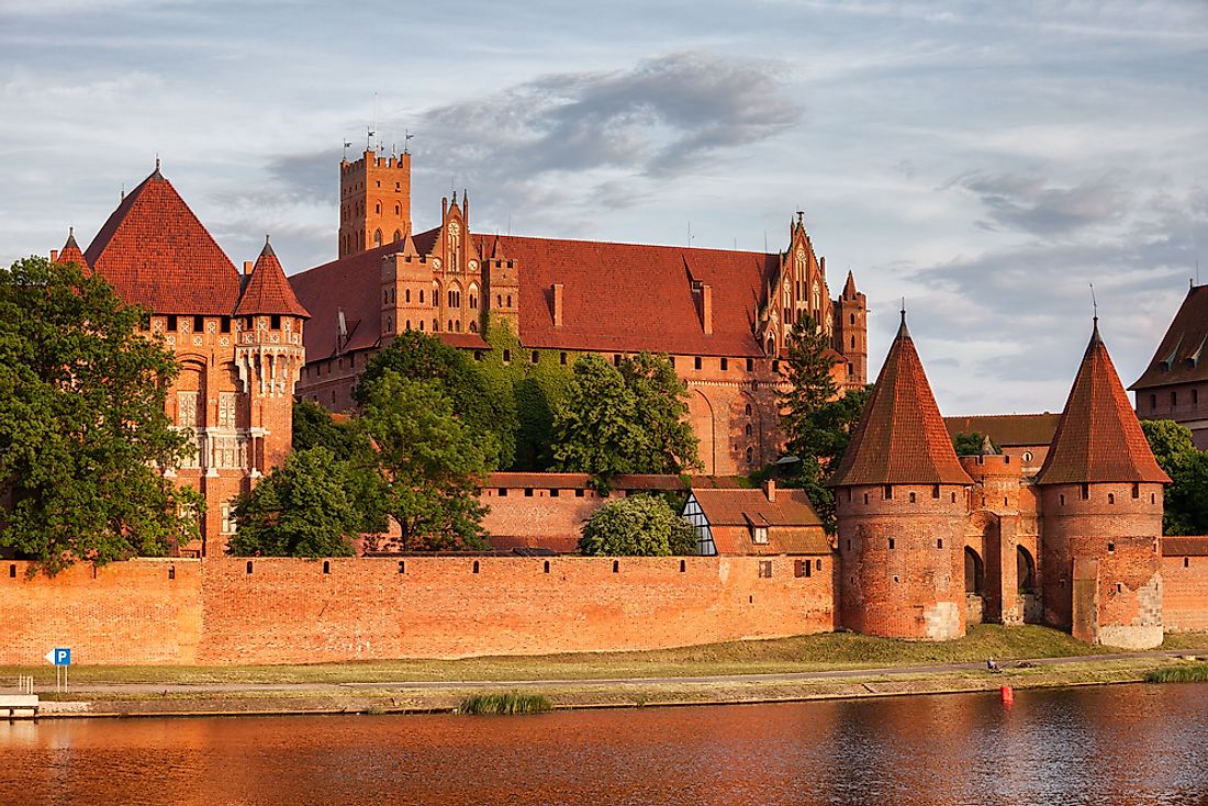 Malbork Castle, Poland. 