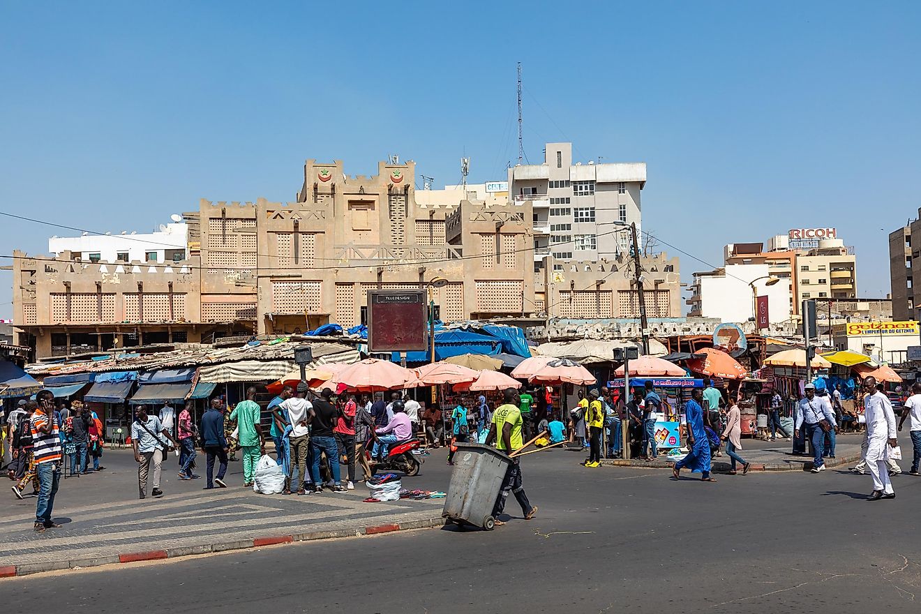 Image  credit: Curioso.Photography / Shutterstock.com. Dakar has a French-speaking population of 2,452,656 people.