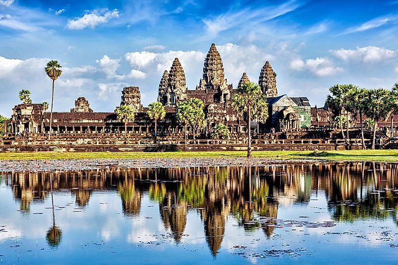 The Angkor Wat Temple Complex in all of its glory.