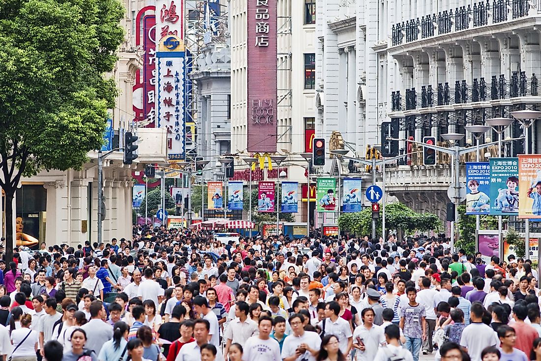 China has over 100 cities with populations over 1 million. Editorial credit: TonyV3112 / Shutterstock.com