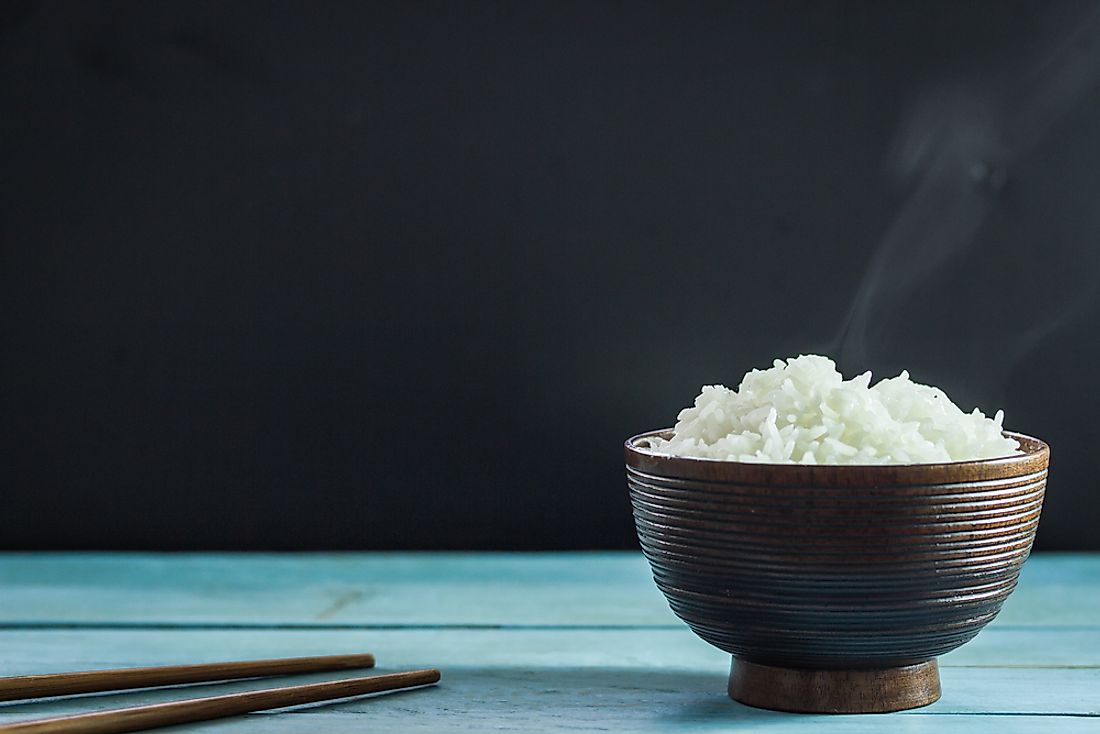 Rice is a staple food all over the world.