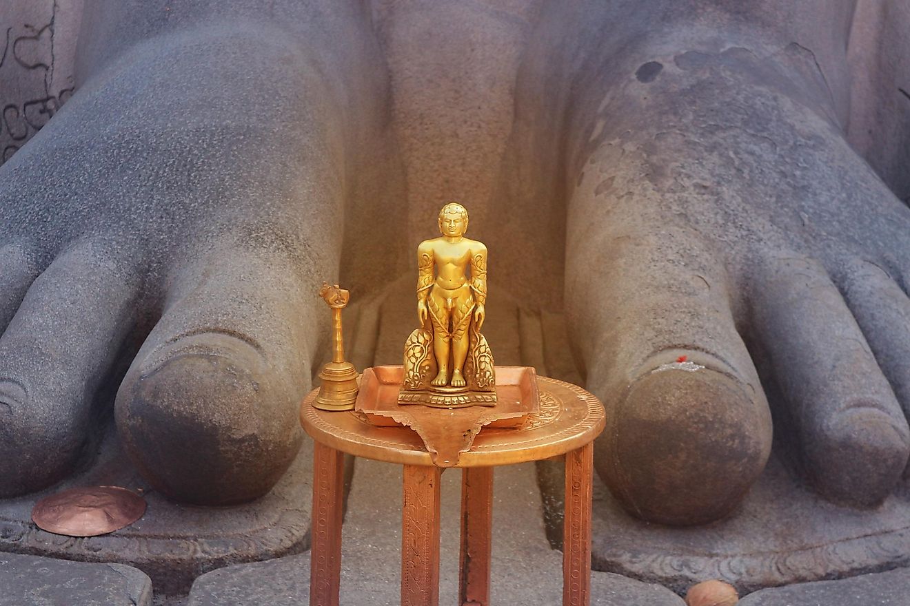 Gomateshwara Bahubali is a famous figure amongst Jains. 