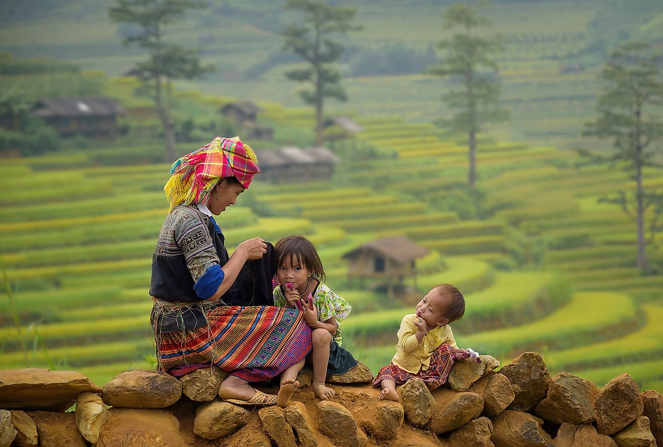 Chinese rural families were allowed to have two children if the first born was a girl. Image credit: Suriya99/Shutterstock.com