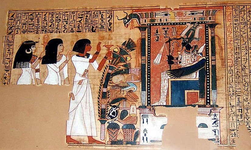 The language of ancient Egypt was among the first written languages in the world.