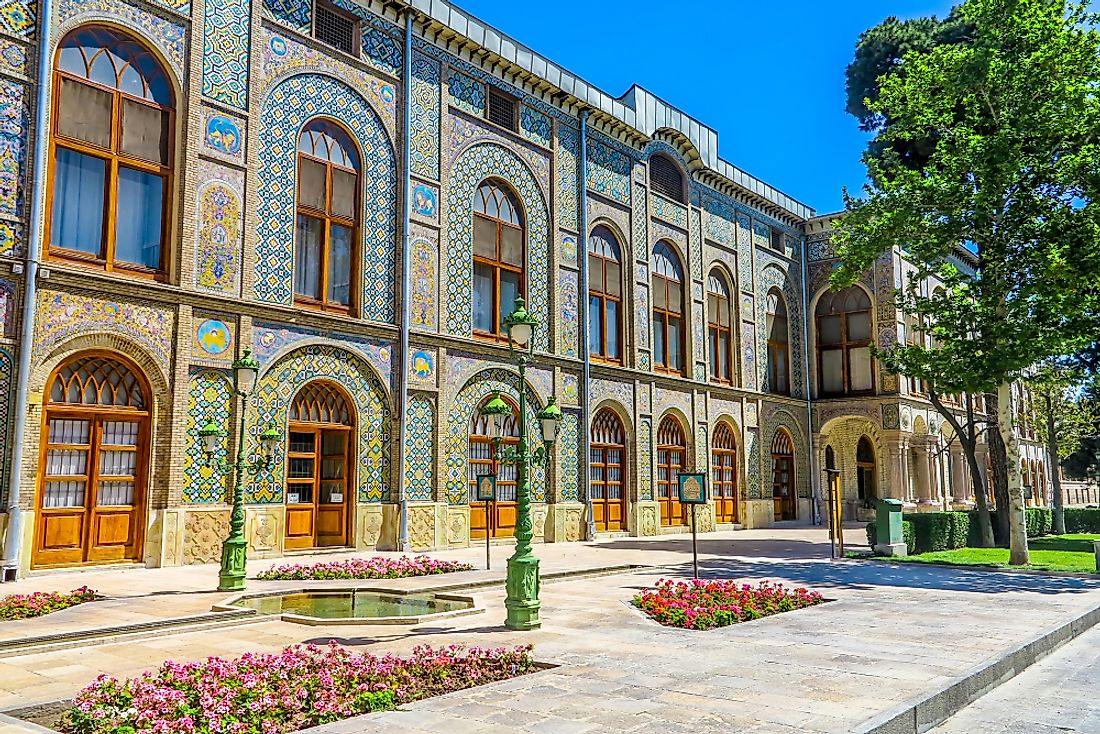 The Golestan Palace​ in Iran. 