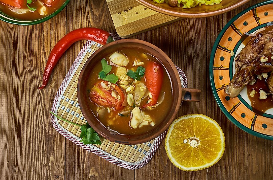 Traditional Omani fish soup.