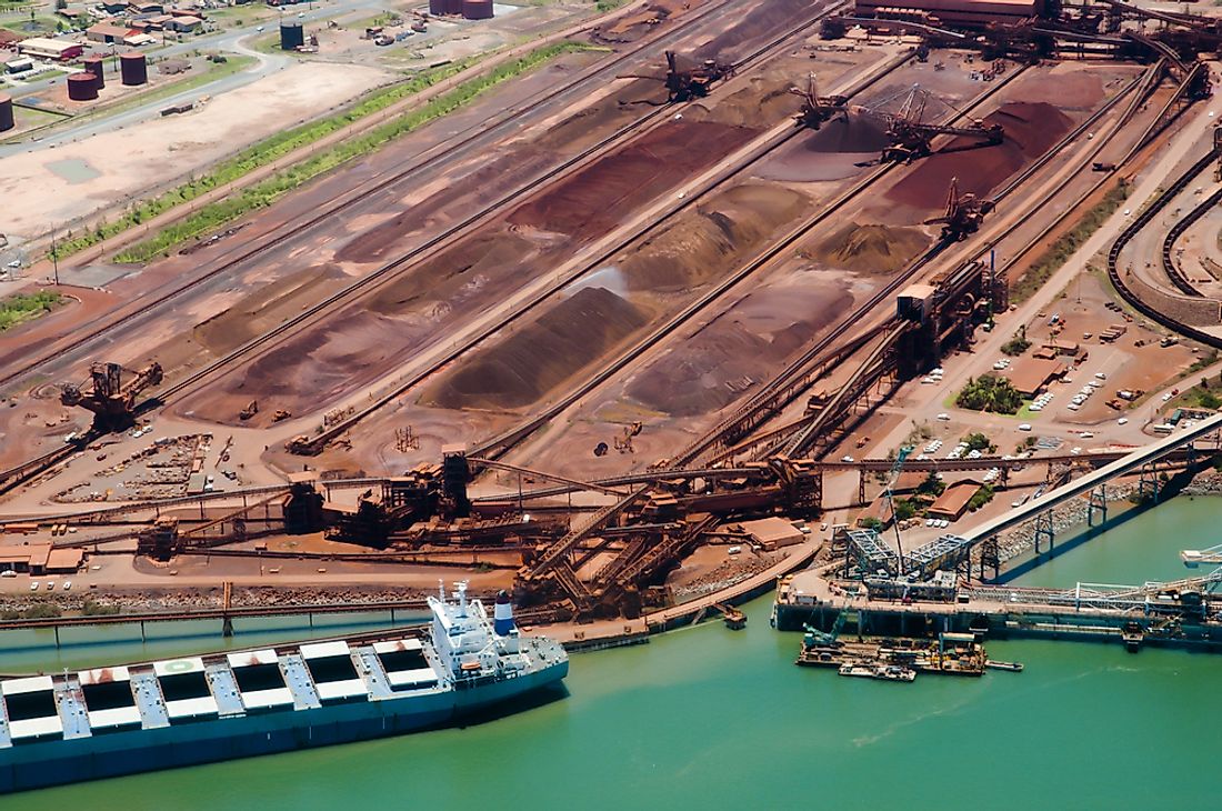 Port Hedland is the biggest port in Australia and the whole of Oceania region.