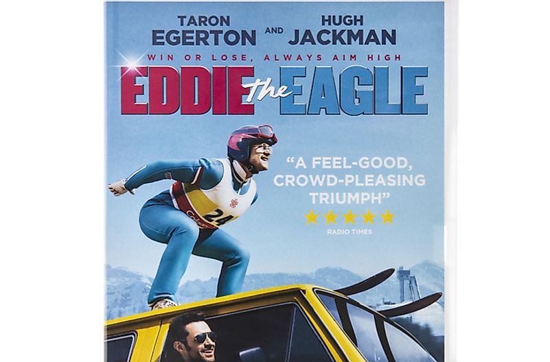 In 2016, a biographical film was produced recounting the life of Eddie the Eagle. Photo credit: urbanbuzz / Shutterstock.com. 