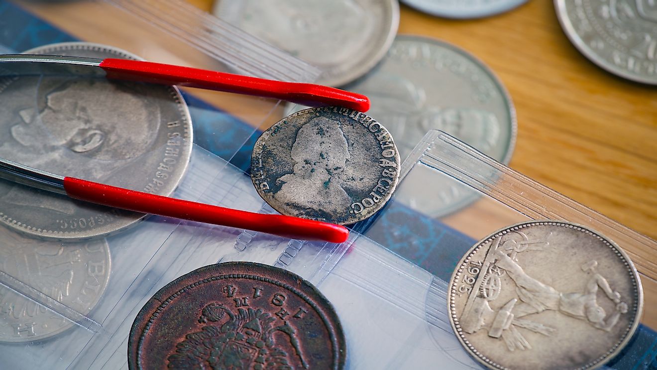Study of currencies is called Numismatics.