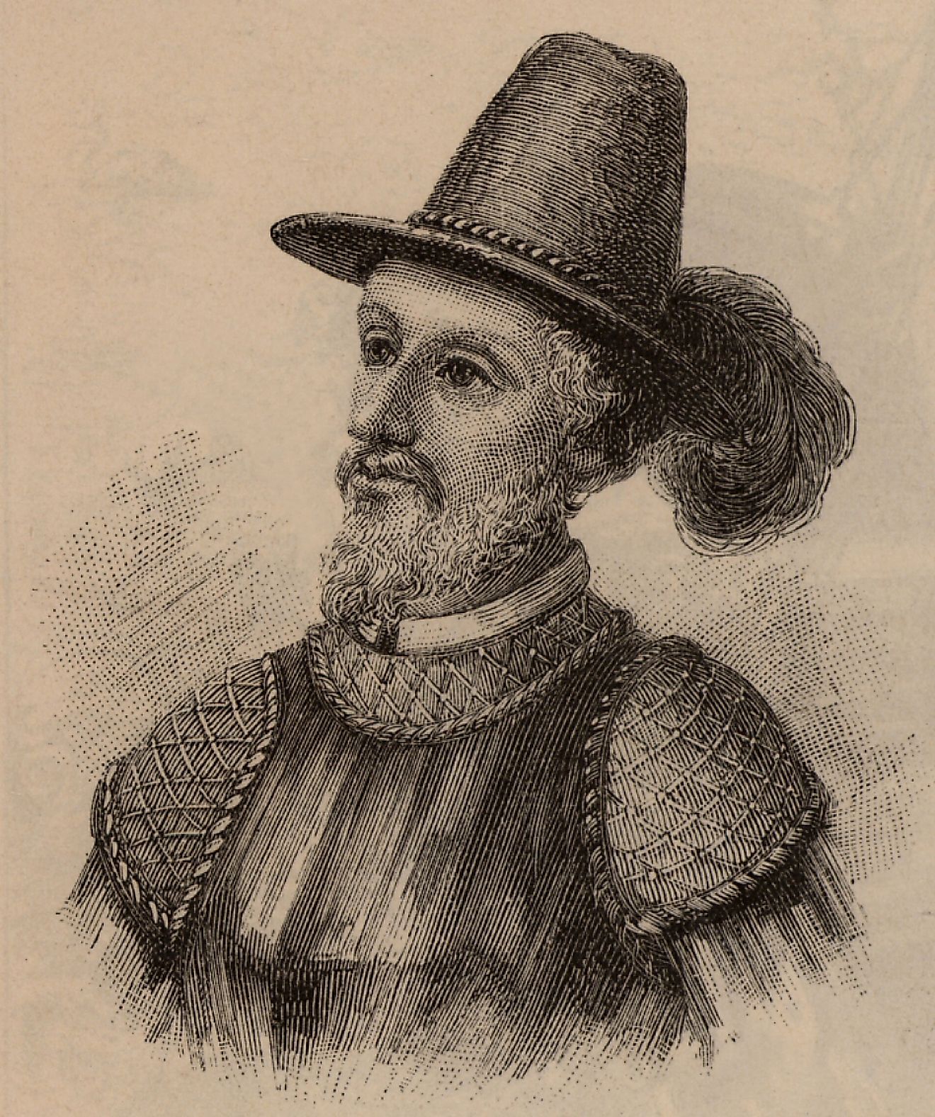 Juan Ponce de León led the first European expedition into Florida, and was appointed as the first Governor of Spanish Puerto Rico.