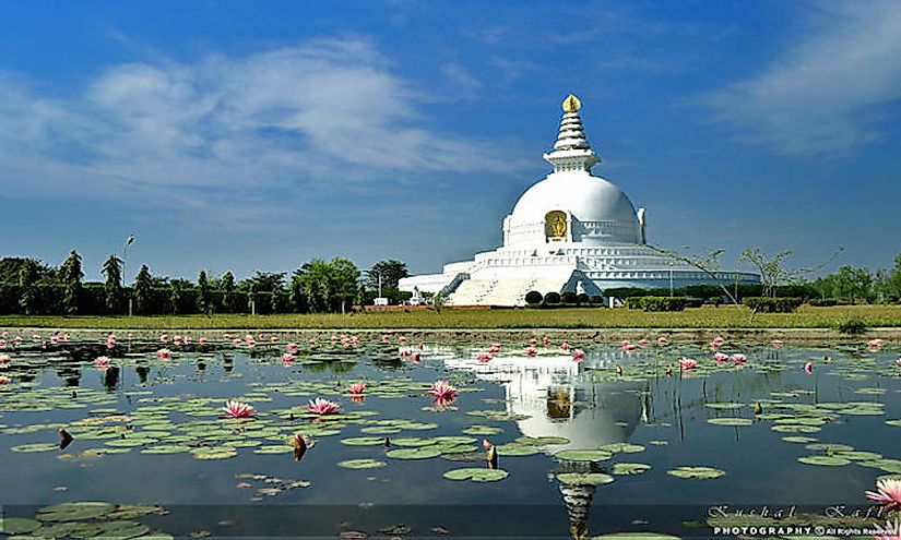 Lumbini is a UNESCO World Heritage Site in Nepal and is significant as the birthplace of Lord Buddha who founded Buddhism.