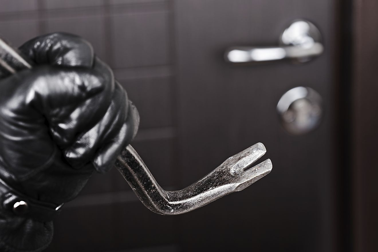 There are no fewer than four burglaries in the United States every minute, or one burglary every 15 seconds.