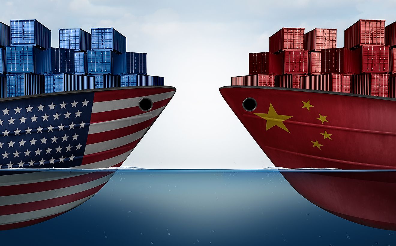 The United States and China have been involved in what has been called a "trade war" due to disagreements over tariffs.