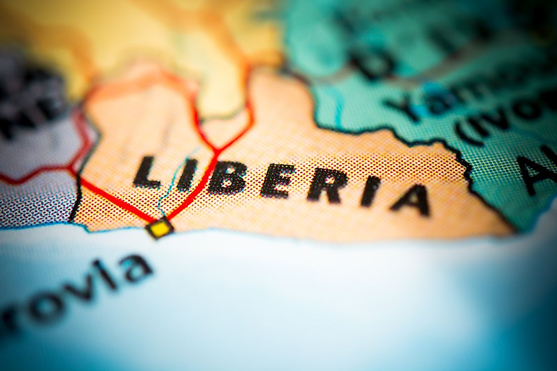 Liberia is located on the Atlantic coast of Africa. 