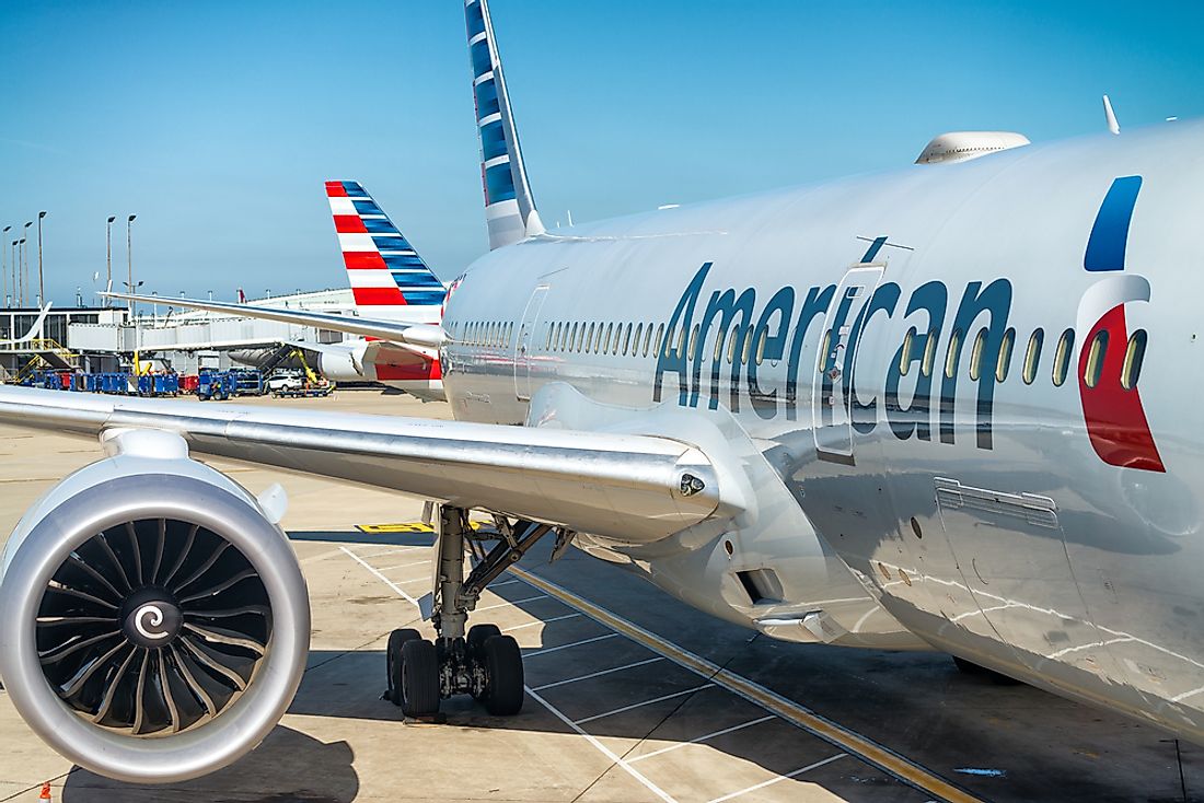 American Airlines is the largest airline in the world by number of passengers carried. Editorial credit: GagliardiImages / Shutterstock.com.