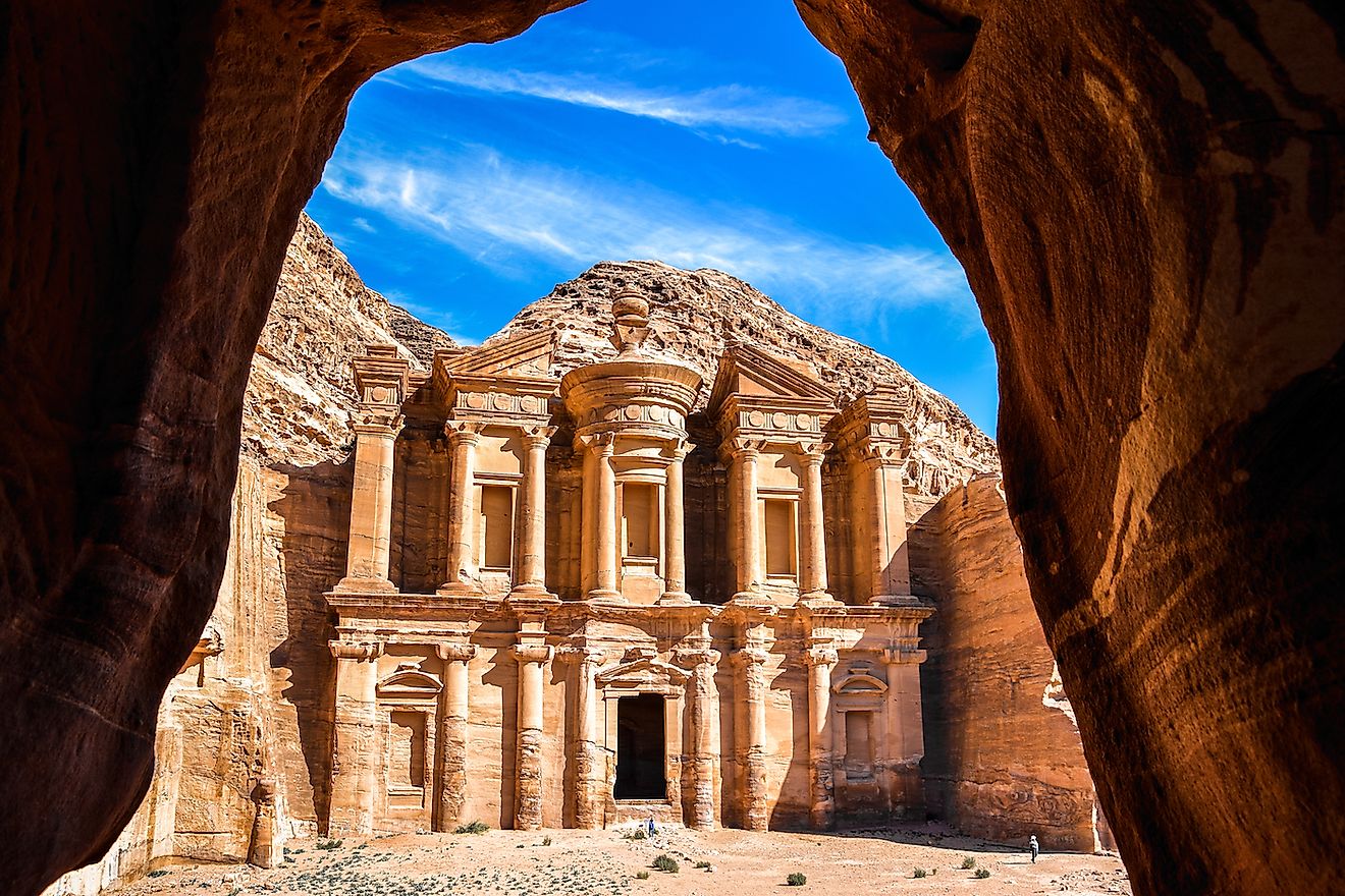 Monastery in the ancient city of Petra, Jordan. Image credit: tenkl/Shutterstock.com